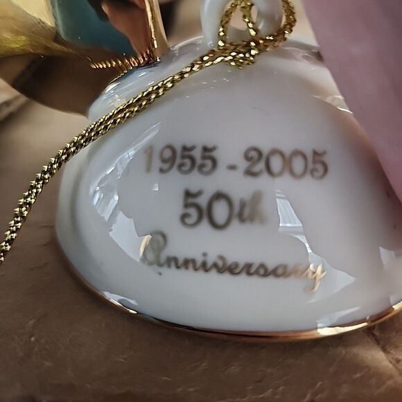 LENOX Disney MICKEY MOUSE CLUB PIN & ORNAMENT 50th Anniversary Set #402532 - Picture 3 of 6